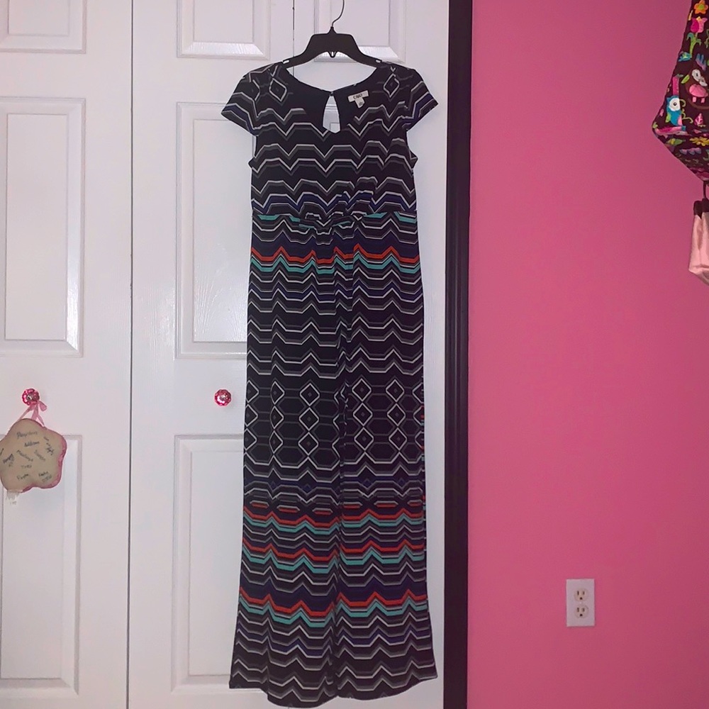 CATO Striped Jumpsuit